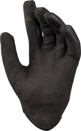 Schwarze iXS Carve Handschuhe für Kinder, robuste Handschuhe mit rutschfesten Griffen für sicheren Halt beim Radfahren.