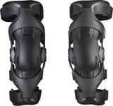 Schwarze POD Knieorthese K4 2.0 aus elastischem Material mit verstellbaren Riemen, für optimale Stabilität und Unterstützung.