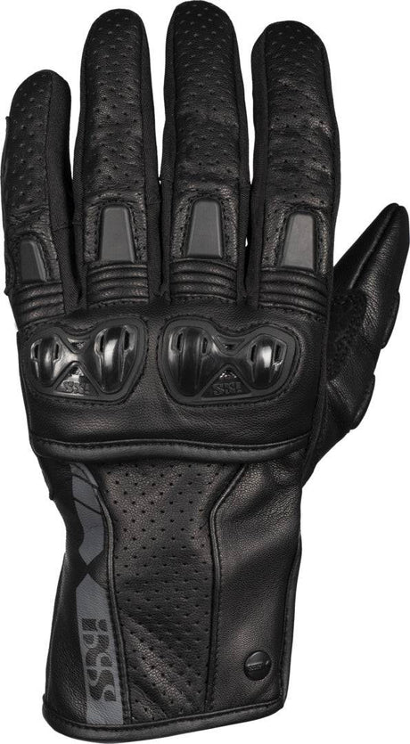 iXS Damen Handschuhe Sport Talura 3.0 in Schwarz, sportliche Handschuhe für Damen, detailreiche Nahaufnahme