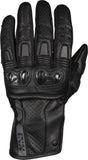 iXS Damen Handschuhe Sport Talura 3.0 in Schwarz, sportliche Handschuhe für Damen, detailreiche Nahaufnahme