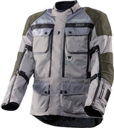 Leichte iXS Tour LT Jacke Montevideo-Air 2.0 in Hellgrau und Dunkelgrau, Adventure-Jacke für Outdoor-Aktivitäten