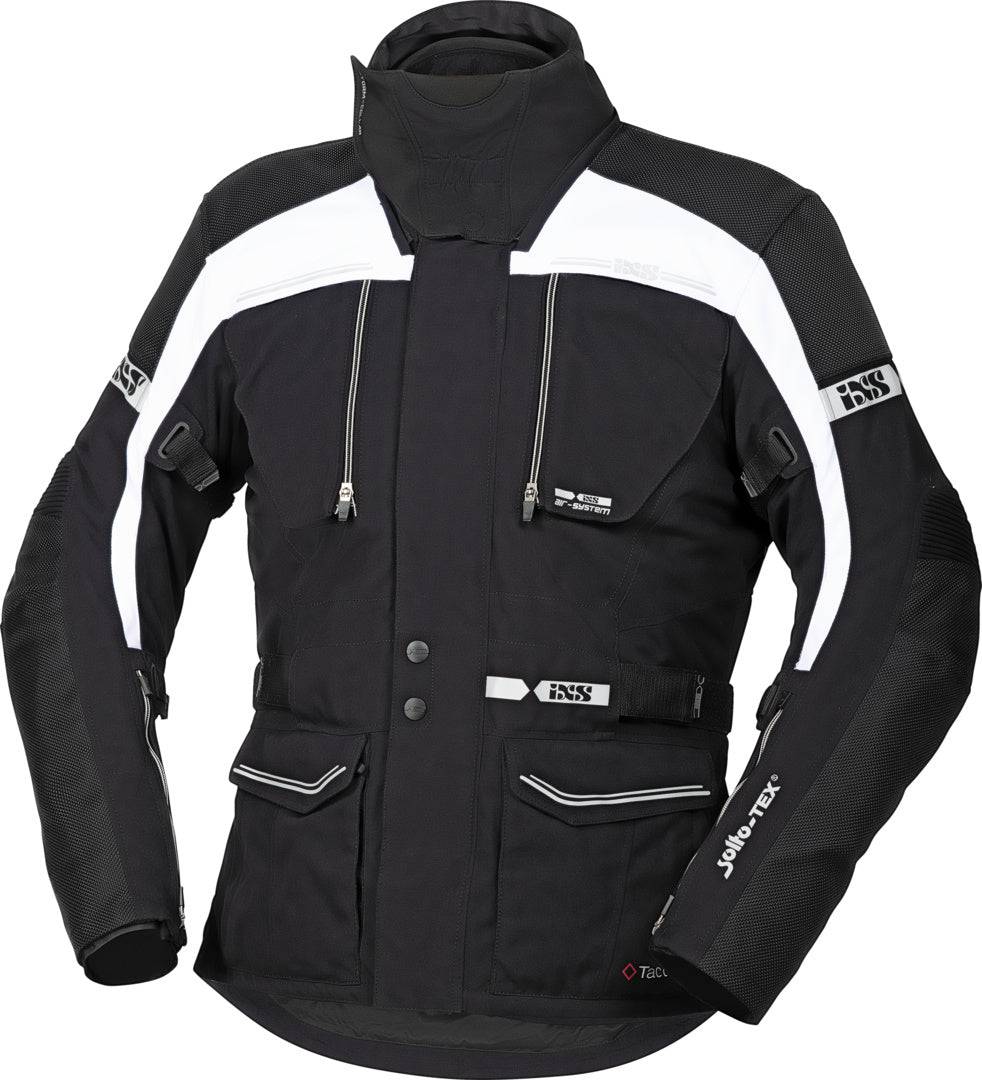 iXS Jacke Tour Traveller-ST schwarz-weiss