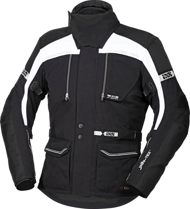iXS Jacke Tour Traveller-ST schwarz-weiss