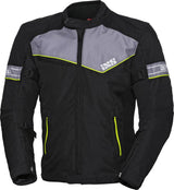 iXS Sport Jacke 5/8 ST schwarz-grau-gelb