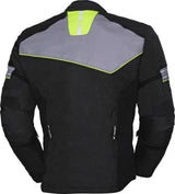 iXS Sport Jacke 5/8 ST schwarz-grau-gelb
