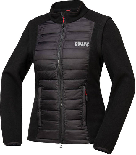 iXS Team Damen Jacke Zip-Off schwarz