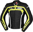 iXS Jacke Sport LD RS-600 1.0 in Schwarz-Gelb-Weiß, Touren-Jacke mit robustem Material und sportlichem Design