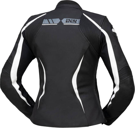 iXS Sport LD Damen Tourenjacke RS-600 1.0 in Schwarz-Grau-Weiß, wind- und wasserdicht, mit reflektierenden Elementen