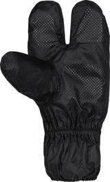 Schwarze iXS Regen-Handschuhe Virus 4.0 aus wasserdichtem Material, geeignet für nasse Wetterbedingungen.