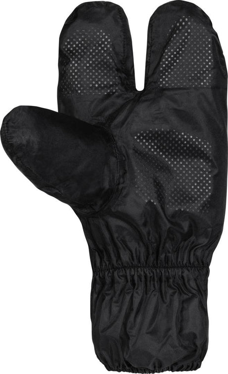 Schwarze iXS Regen-Handschuhe Virus 4.0 aus wasserdichtem Material, geeignet für nasse Wetterbedingungen.