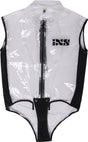 Transparente iXS Regenbekleidung Torso Race 1.0, wasserdichte Regenjacke für Radfahrer, sichtbarer Schutz bei Regenwetter
