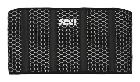 iXS Nierengurt 365 Two-In-One in schwarz-grau, gepolstert mit verstellbaren Schnallen, für sicheren Sitz und Komfort