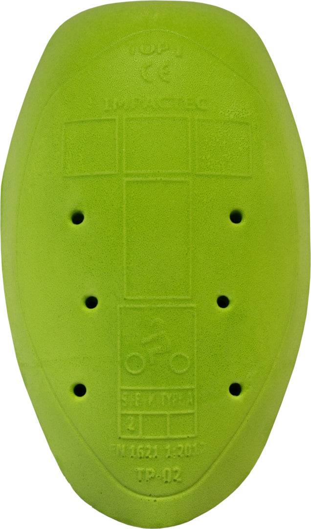 iXS Protektor für Protektor S/E/K TP-02 B Level 2, Nachrüstprotektor in schwarzer Farbe, mit Mesh-Einsätzen für Schutz und Komfort