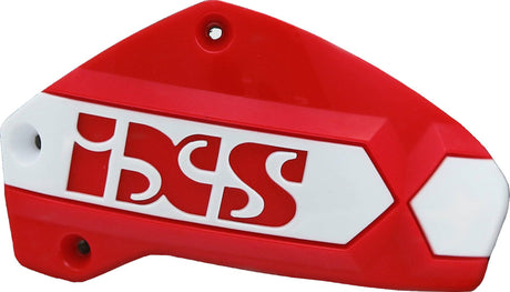 iXS Schulter Schleifer Set RS-1000 in Rot-Weiß, Bekleidungszubehör mit Polsterung und verstellbaren Riemen, für Schutz und Komfort