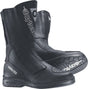 Schwarze Daytona Travel Star GTX Stiefel aus Leder mit Schnürung und strapazierfähiger Sohle, ideal für Reisen und Outdoor.