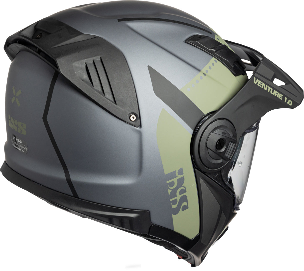 iXS Klapphelm Venture 1.0 matt schwarz-anthrazit-olive