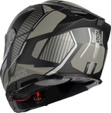 iXS Integralhelm iXS912 SV 2.0 Blade in mattschwarz-silber, mit klarer Visier und aerodynamischem Design