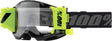 100% Motocrossbrille Strata 2 Forecast Black - Clear Lens