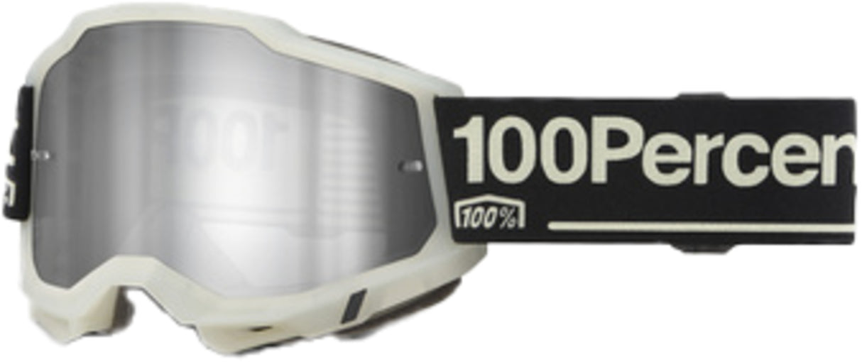 100% Motocrossbrille Accuri 2 Glow - Mirror Silver Lens