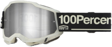 100% Motocrossbrille Accuri 2 Glow - Mirror Silver Lens