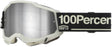 Motocrossbrille 100Percent Accuri 2 Glow mit silberner Spiegellinse, sportliches Design für MX-Fahrer