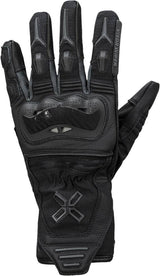 Schwarze iXS Rapid-Air 1.0 Handschuhe aus atmungsaktivem Material mit robusten Handflächen für Radfahrer.