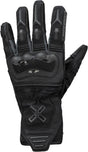 Schwarze iXS Rapid-Air 1.0 Handschuhe aus atmungsaktivem Material mit robusten Handflächen für Radfahrer.