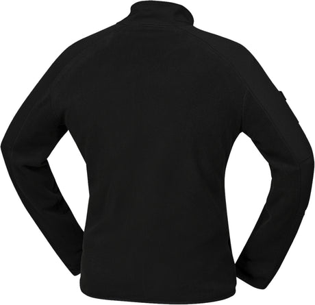 Schwarze iXS 365-TMO 1.0 Funktionsjacke mit wasserdichter und atmungsaktiver Außenhaut, ideal für Outdoor-Aktivitäten.