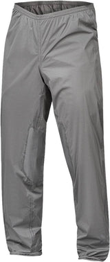 Hellgraue iXS 365-STX 1.0 Laminathose für Regenbekleidung, wasserabweisend und atmungsaktiv, zeigt die Hose an einem Model.