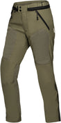 Damen-Adventure-Hose iXS Tourster-BigAir 1.0 in Oliv, strapazierfähiges Material, mit Taschen und verstellbarem Bund.