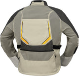 iXS Tourster-BigAir 1.0 Jacke steingrau-dunkelgrau-orange