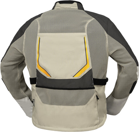 iXS Tourster-BigAir 1.0 Jacke steingrau-dunkelgrau-orange