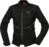 Schwarze iXS Damen Tourster-STX 1.0 Laminatjacke, Adventure-Jacke mit wasserdichtem Material und funktionalem Design.