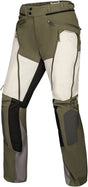 Hellegraue olivgrüne iXS Venture-Air 1.0 Adventure-Hose mit atmungsaktivem Material, geeignet für Outdoor- und Fahrradabenteuer