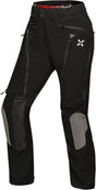 Schwarze iXS Venture-Air 1.0 Adventure-Hose mit atmungsaktivem Schnitt und robustem Material für Outdoor-Aktivitäten.
