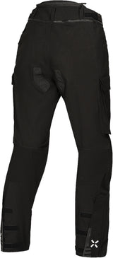 Schwarze iXS Damen Venture-STX 1.0 Laminathose für Abenteuer, aus robustem, wasserabweisendem Material, mit verstellbaren Beinabschlüssen
