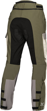 iXS Venture-STX 1.0 Laminathose in Oliv und Hellgrau, robuste Hosen für Abenteuer mit wasserabweisendem Material.