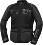 Schwarze und mittelgraue iXS Venture-GTX 1.0 Laminatjacke für Abenteuer, wasserabweisende Outdoor-Jacke, Detailansicht