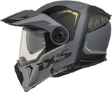 iXS Klapphelm Venture 1.0 MIPS in mattschwarz-anthrazit, Klapphelm mit MIPS-Sicherheits-Technologie, helle Innenseite sichtbar