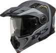 iXS Klapphelm Venture 1.0 MIPS in mattschwarz-anthrazit, Klapphelm mit MIPS-Technologie und komfortablem Design