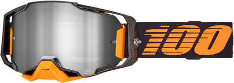 100% Armega HIPER Motocrossbrille Acosta - Mirror Silver Lens