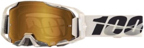 100% Motocrossbrille ARmatic Pitch - Mirror True Gold Lens