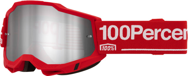 100% Motocrossbrille Accuri 2 Wolg - Mirror Silver Lens