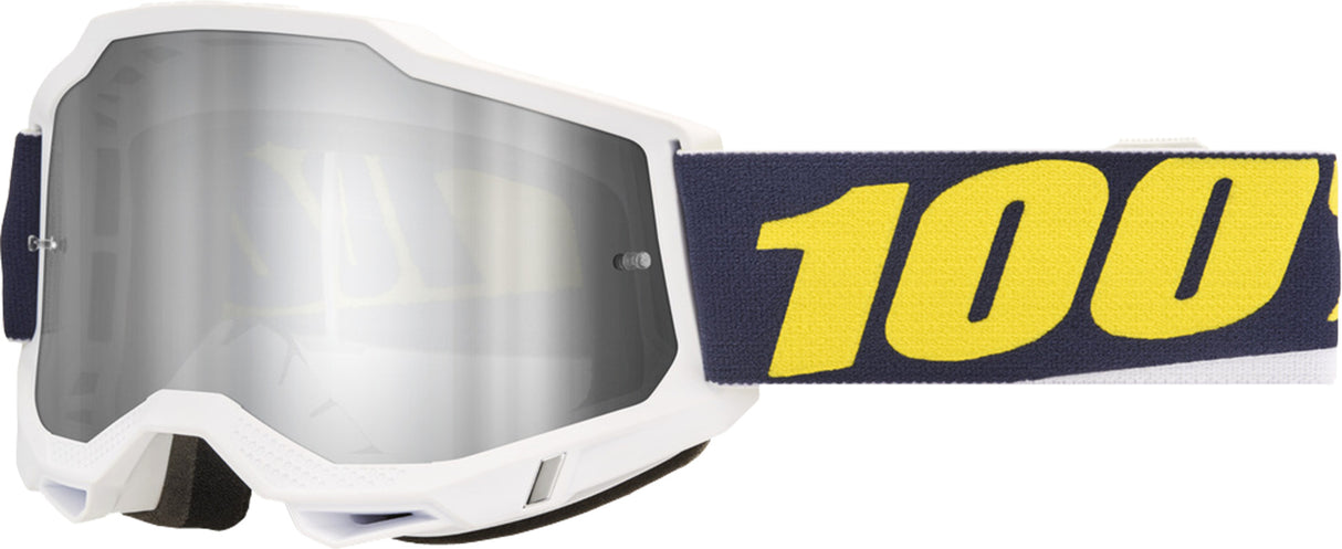 100% Motocrossbrille Accuri 2 Torc - Mirror Silver Lens