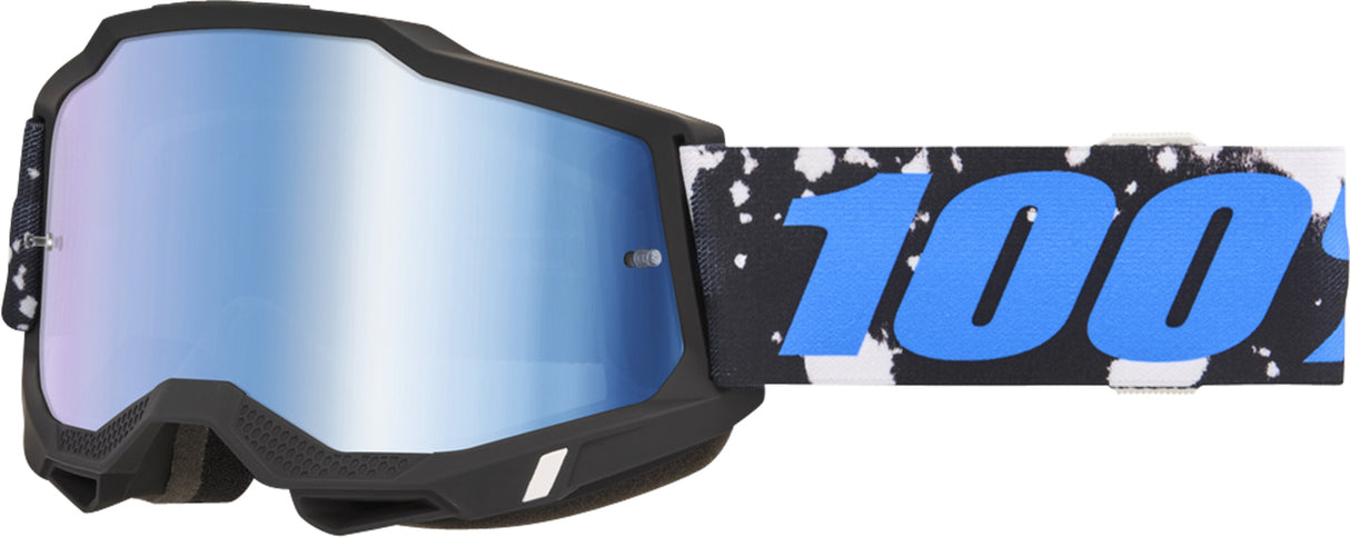 100% Motocrossbrille Accuri 2 Callisto - Mirror Blue Lens