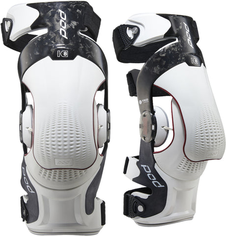 POD K8 3.0 Knieorthese carbon-weiss 