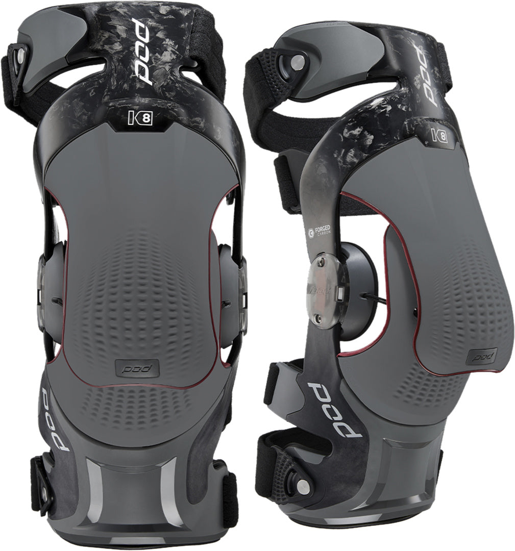 POD K8 3.0 Knieorthese carbon-grau 