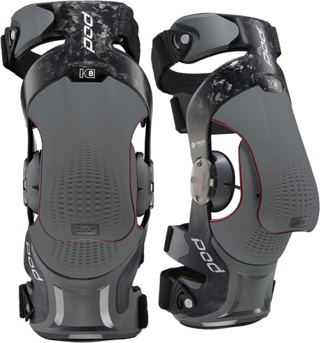 POD K8 3.0 Knieorthese carbon-grau 