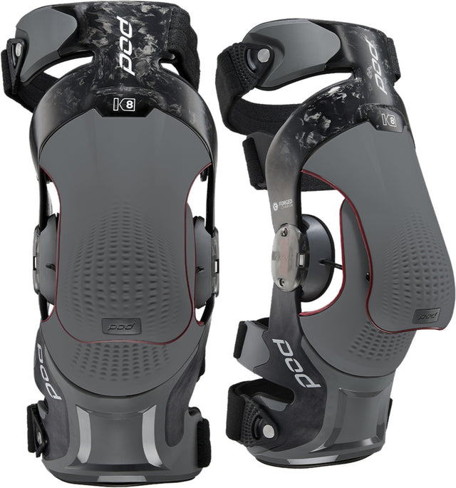 POD K8 3.0 Knieorthese carbon-grau 