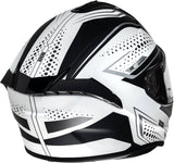 iXS Integralhelm iXS422 FG 2.2 in matt Weiß-Grau, leichter, sicherer Fahrradhelm mit integriertem Visier und Belüftungsöffnungen